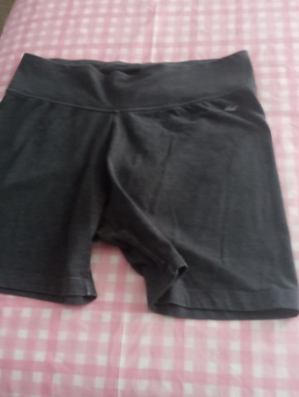 Everlast Women's Black High-Waist Bike Shorts